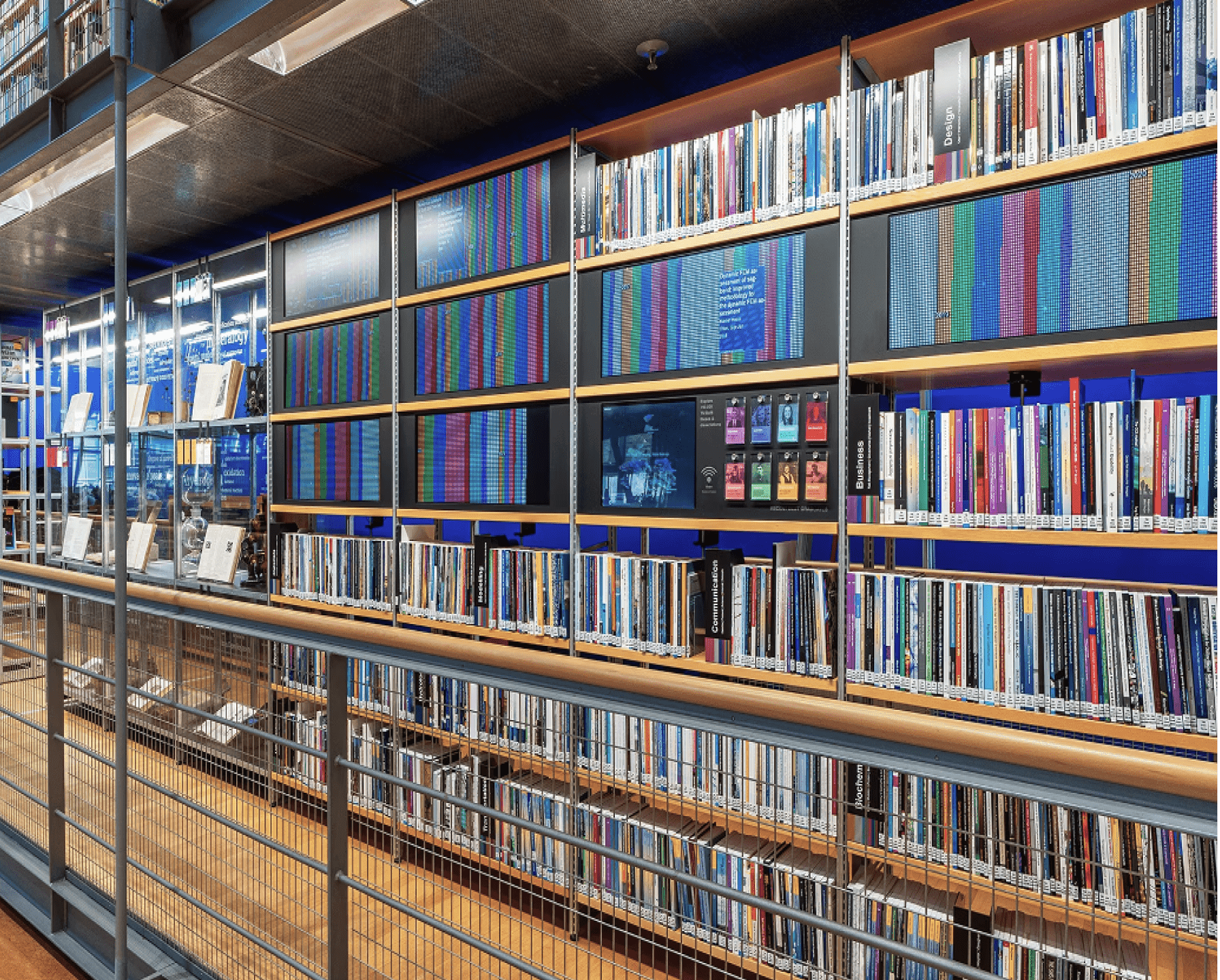 Current TU Library Collection Wall