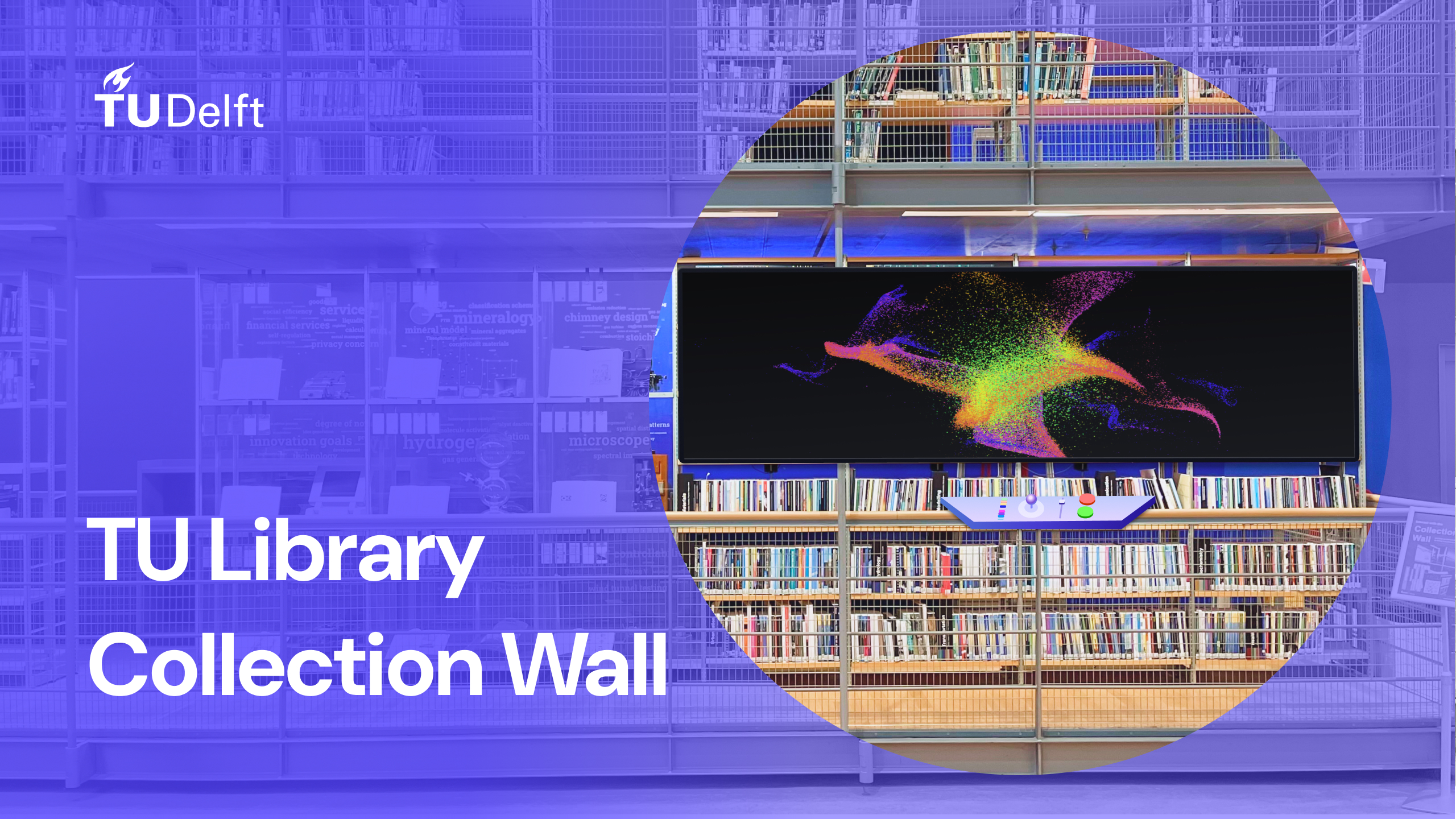 TU Library thesis Collection Wall redesign