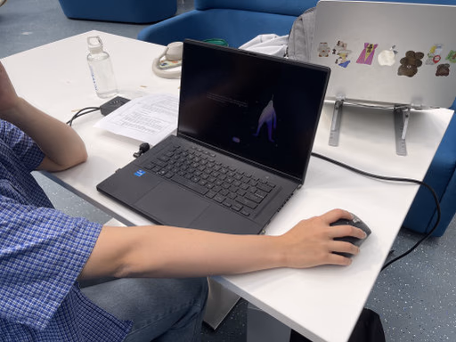 Lumi user testing session
